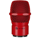 sE Electronics V7 MC2 Supercardioid Dynamic Microphone Capsule for Sennheiser Wireless Handheld Transmitters with MP03 Pouch - Red