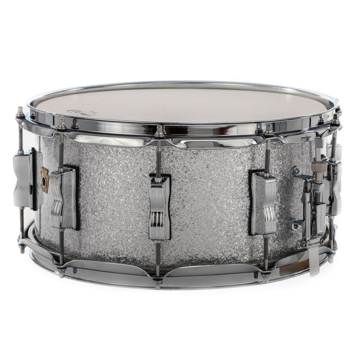 Ludwig 14" x 6.5" Legacy Series Maple/Poplar Snare Drum - Silver Sparkle