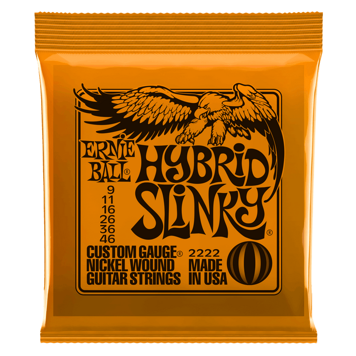 Ernie Ball Hybrid Slinky Nickel Wound Electric Guitar Strings .09-.46