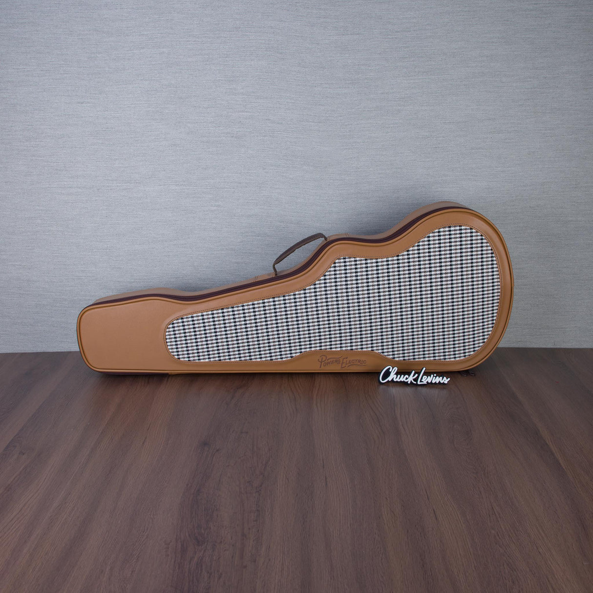 Powers Electric A-Type Electric Guitar - Pale Ale - #B130
