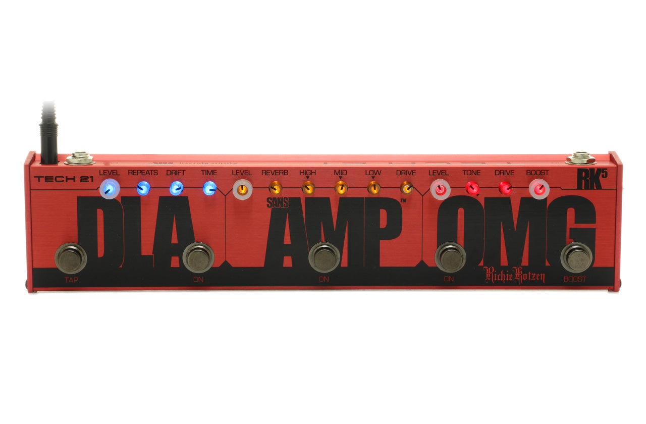 Tech 21 RK5 Richie Kotzen Signature Fly Rig SansAmp Pedal – Chuck