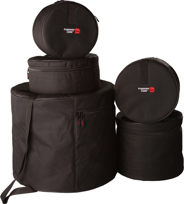 Gator GP-STANDARD-100 Standard Drum Bag Set: 22"X18", 12"X10", 13"X11", 16"X16", 14"X5.5"