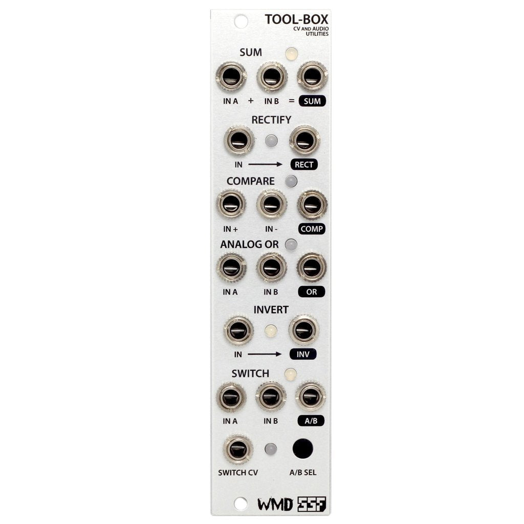 WMD/SSF TOOL-BOX Synthesizer Utility Eurorack Module – Chuck Levin's ...