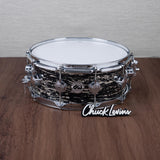 DW 5.5 x 14-Inch Collector's 333 Maple Snare Drum - Black Oyster Glass