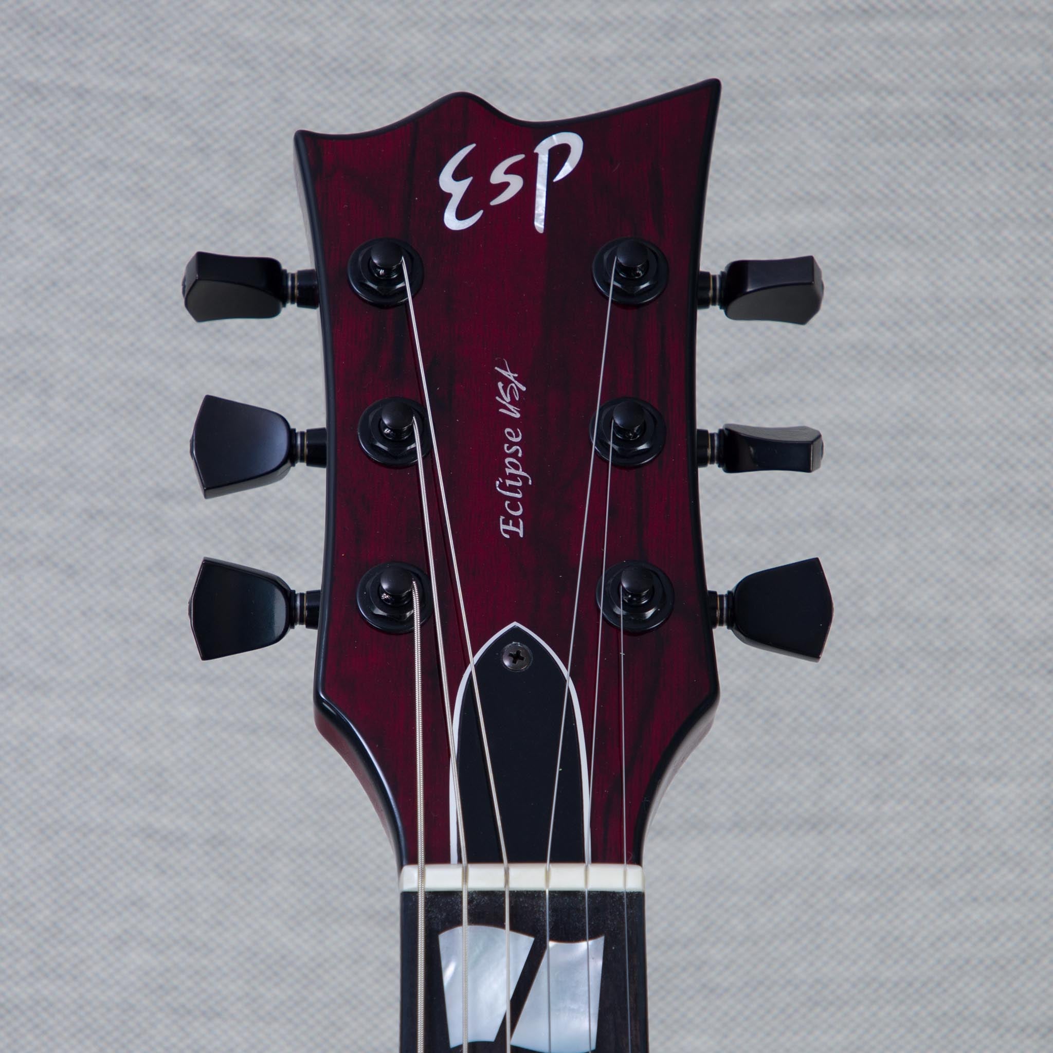 ESP USA Limited Edition Eclipse Electric Guitar - Black Limba