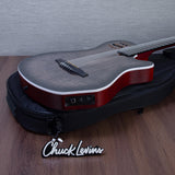 Godin MultiAc Grand Concert SA Nylon String Acoustic-Electric Guitar - Trans Black - CHUCKSCLUSIVE - #26317993