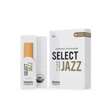 D'Addario ORSF10SSX2H Organic Select 10-Pack Jazz Soprano Saxophone Reeds - 2 Hard