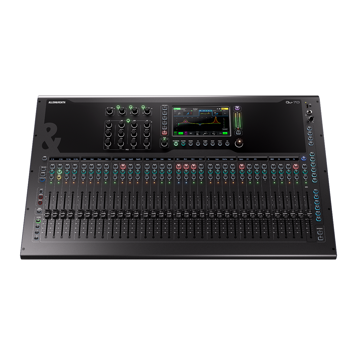 Allen & Heath Qu-7D 32-Channel Digital Mixer with 16x16 Dante
