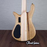 Spector Euro 5 LT Solid Korina Wings 5-String Electric Bass Guitar - Natural Satin - CHUCKSCLUSIVE - #NB23464