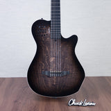 Godin MultiAc Grand Concert SA Nylon String Acoustic-Electric Guitar - Trans Black - CHUCKSCLUSIVE - #25313361