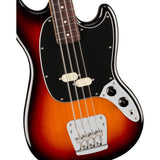 Fender American Professional Classic Mustang Electric Bass Guitar, Rosewood Fingerboard - 3 - Color Sunburst