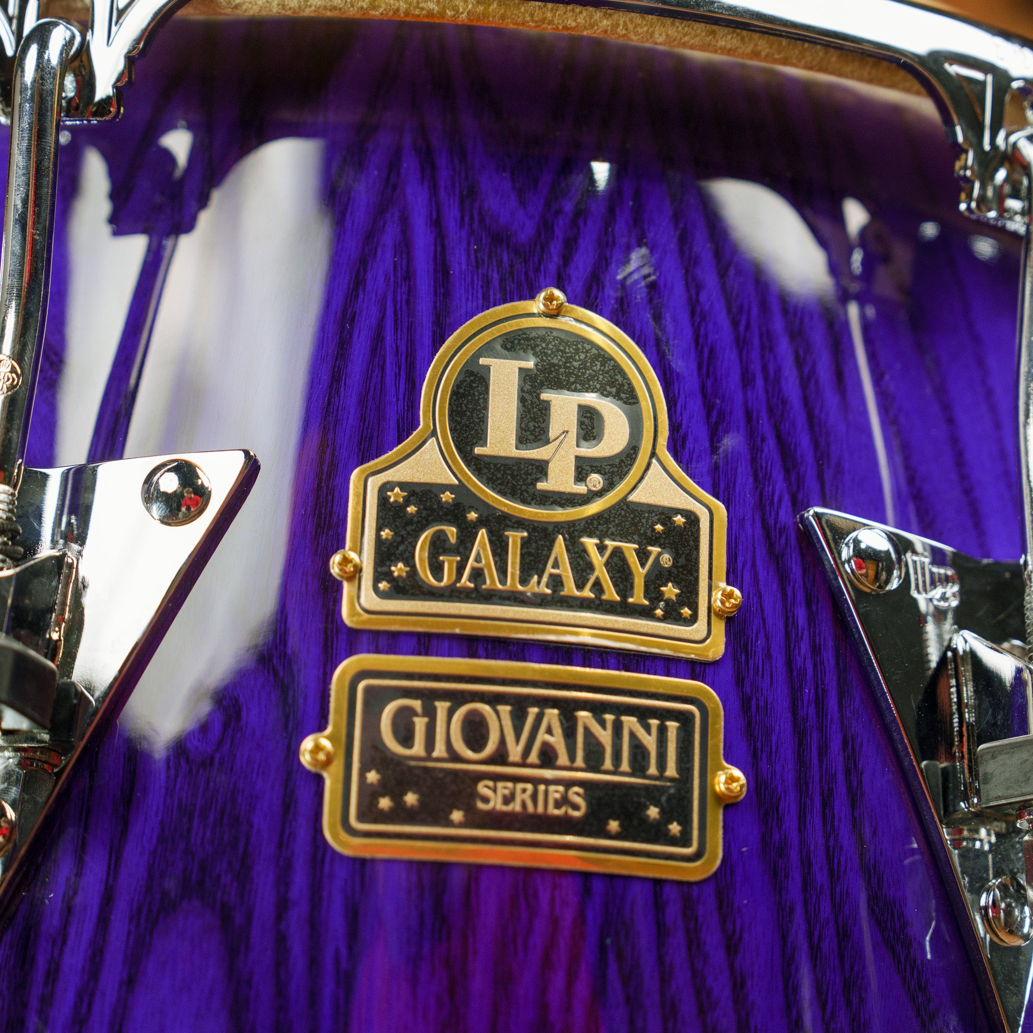 LP Galaxy Giovanni 3-Piece Conga Set - Purple Ash - CHUCKSCLUSIVE