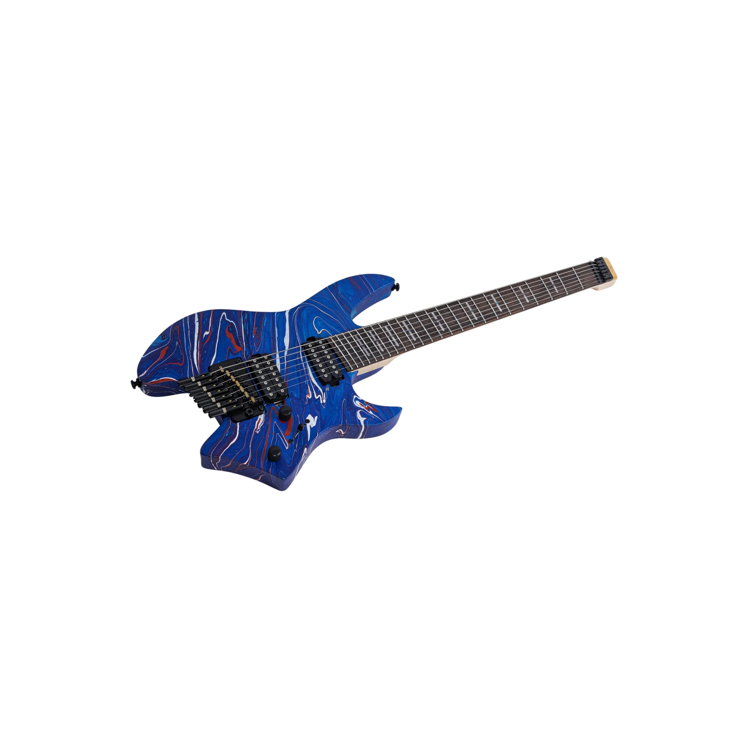Sire Larry Carlton X6 Headless 7-String Electric Guitar - Blue