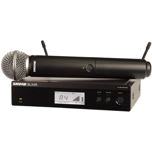 Shure BLX24R/SM58 Handheld Wireless System with SM58 - H10 Band