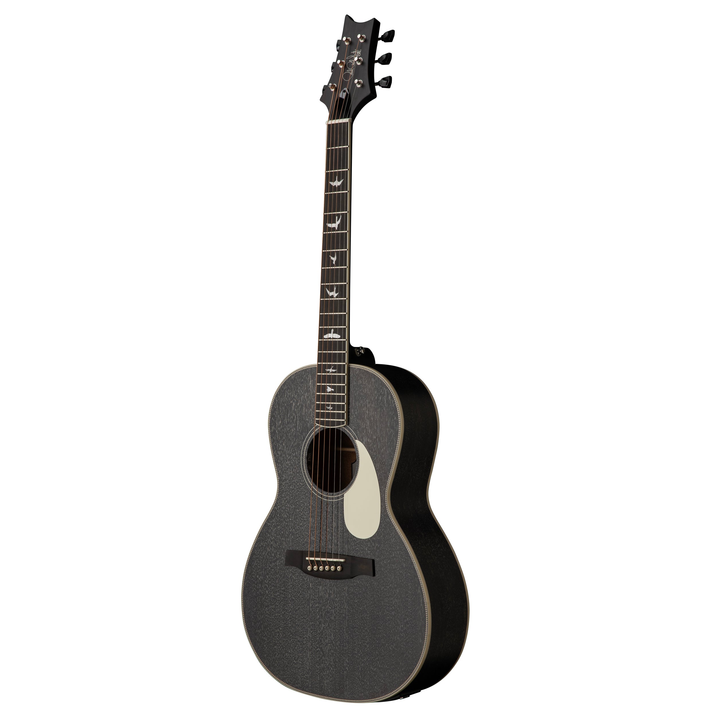 Parlor SE PRS Guitar Black Top P20 - Acoustic P20E Satin Hair 