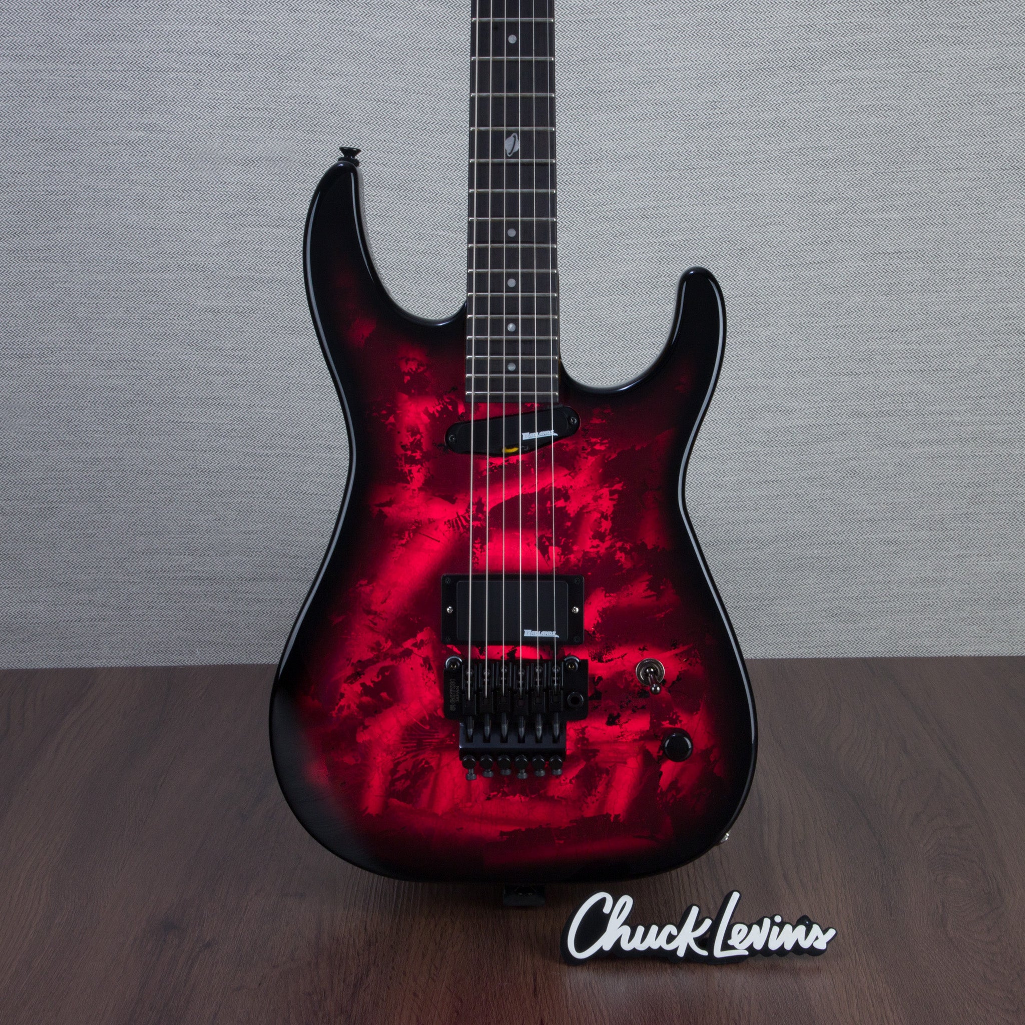 Badlands GX1 Holoflash HS Tremolo Electric Guitar - Holoflash Red
