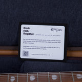Powers Electric A-Type Select Maple Electric Guitar - Wild Honey Burst - #B220