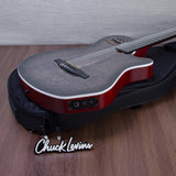 Godin MultiAc Grand Concert SA Nylon String Acoustic-Electric Guitar - Trans Black - CHUCKSCLUSIVE - #26317974