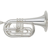 Yamaha YBH-301MS Bb Marching Baritone Horn - Silver Plated