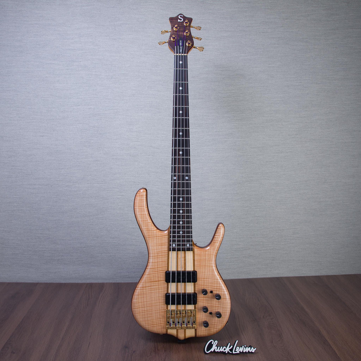 Ken Smith BSR-5WTE White Tiger Elite 5 4A Electric Bass Guitar - #5WTE7088TP26