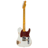 Fender Custom Shop 1950 Esquire Heavy Relic Guitar - Aged Olympic White - CHUCKSCLUSIVE - #R118653