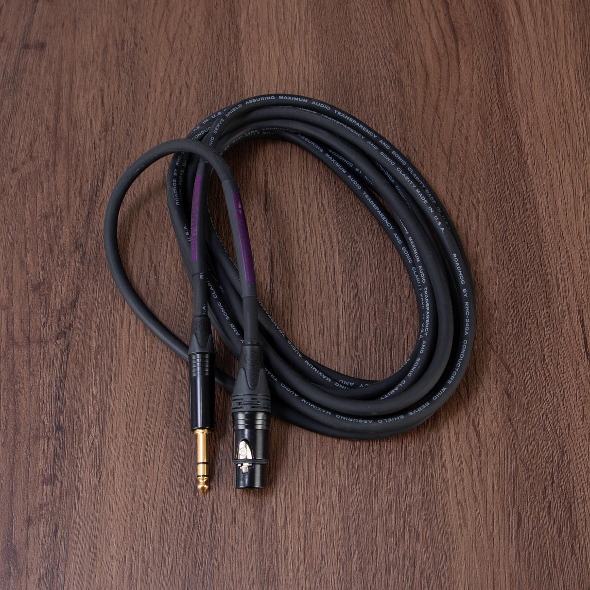 Chuck Levins LGXF-15-WM 15-Foot Balance LGX Cable - XLRF to TRSM