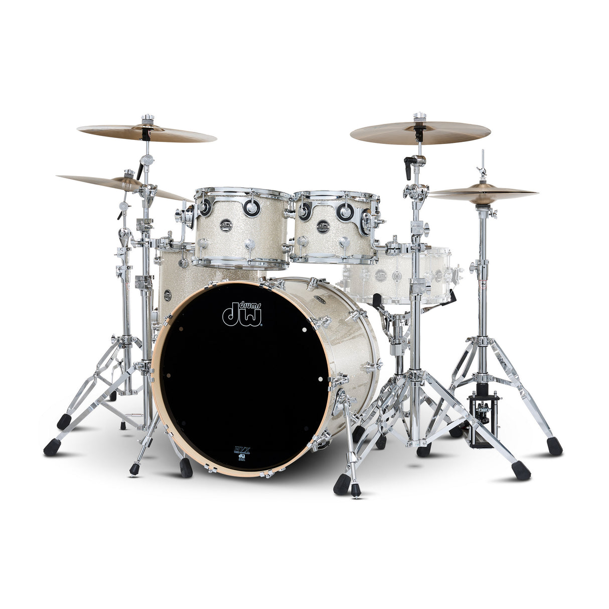 DW Performance Series 4-Piece Shell Pack - Broken Glass