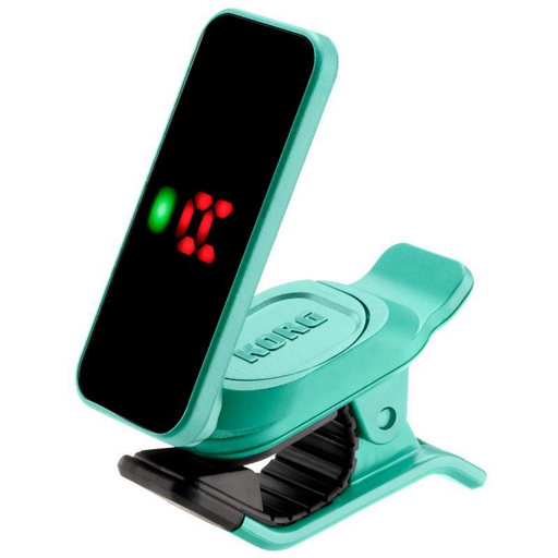 Korg Pitchclip 2 Clip-On Tuner - Turquoise Green