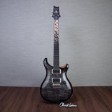 PRS Limited Edition Custom 24 "Birds of a Feather" Electric Guitar - Charcoal Microburst - #0430807