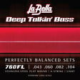 La Bella DEEP TALKIN’ BASS Stainless Steel Flat Wound Bass Guitar String