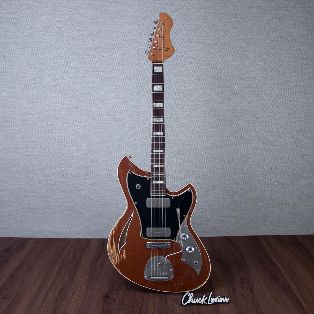 Novo Guitars Miris J Semi-Hollowbody Electric Guitar - Mocha - #26275