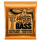 Ernie Ball Hybrid Slinky Nickel Wound Electric Bass Strings .45-.105