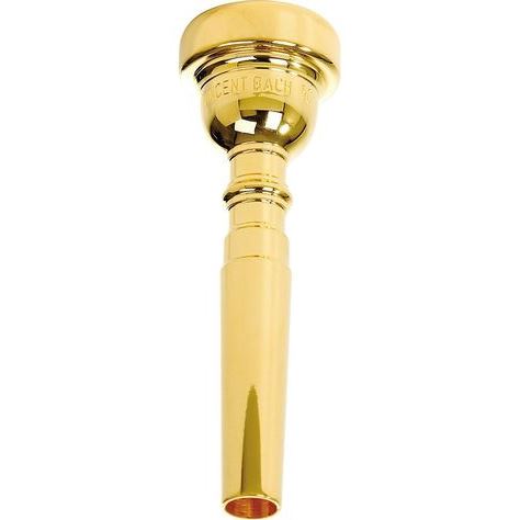 Bach 3513CGP Trumpet Mouthpiece - 3C, Medium, Gold-Plated – Chuck