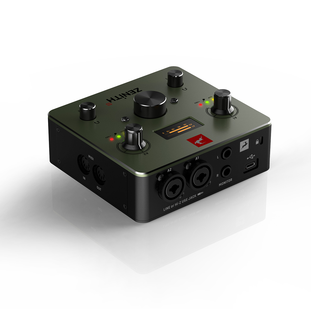 Antelope Audio Zenith 2 Bus-Powered 2 x 2 USB-C Audio Interface