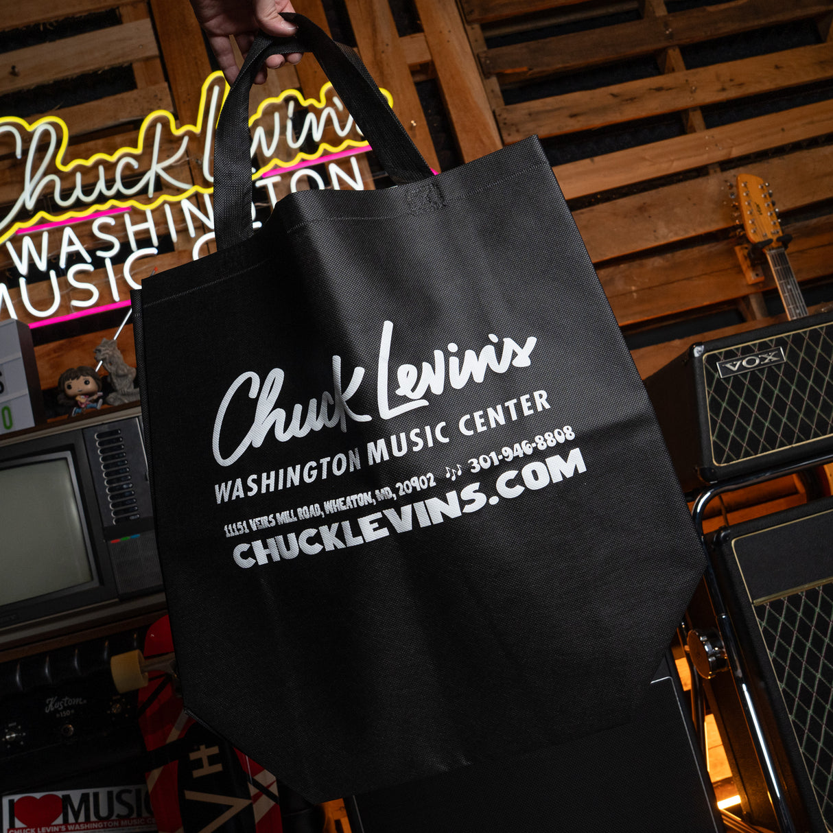 Chuck Levin's Everything in Music Tote Bag - Large