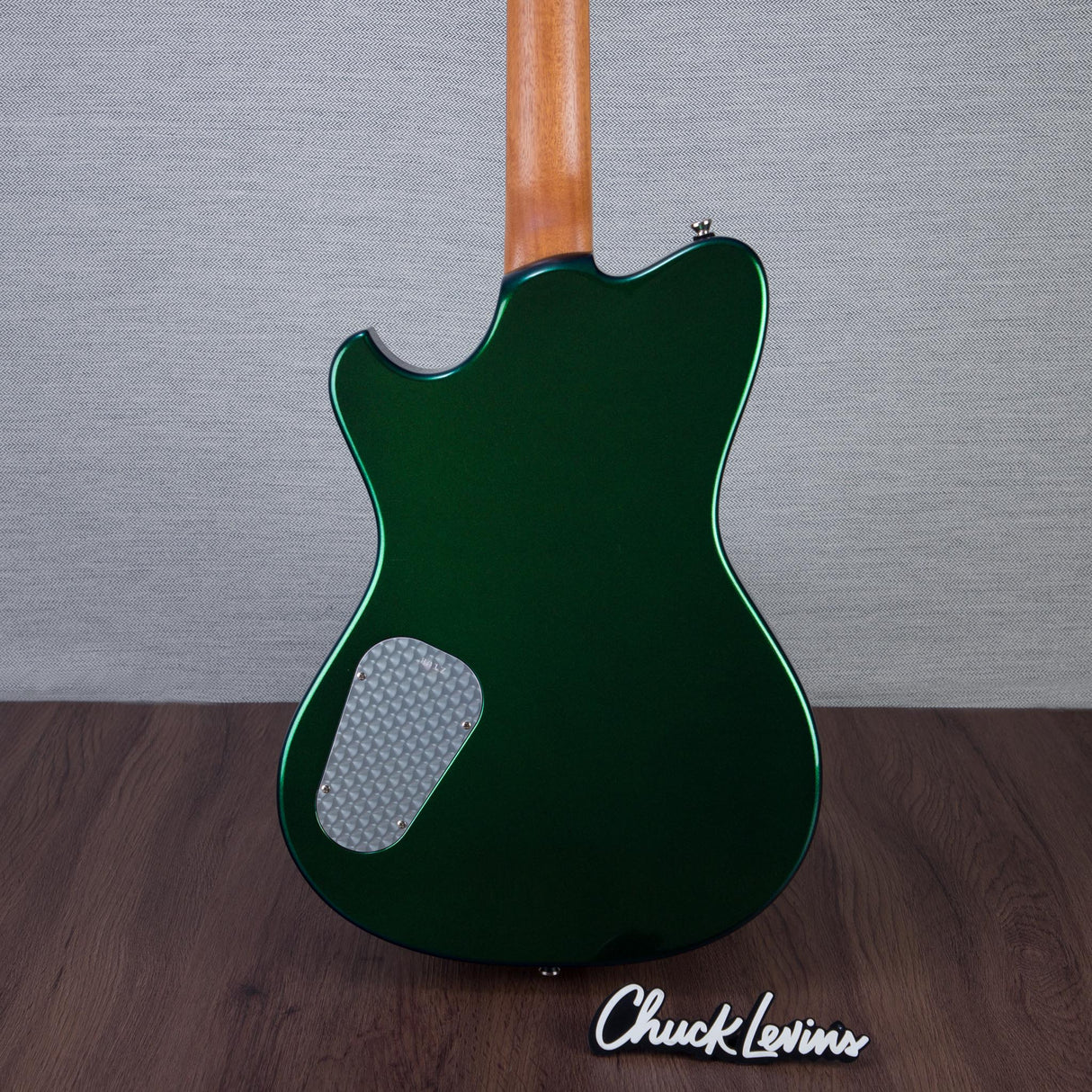 Powers Electric A-Type Electric Guitar - Chroma Algae - #B017