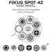 ADJ Focus Spot 4Z Pearl 200-Watt LED Moving Head Spot Fixture