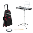 Tama 2.5 Octave Bell Kit with Practice Pad and Rolling Cart