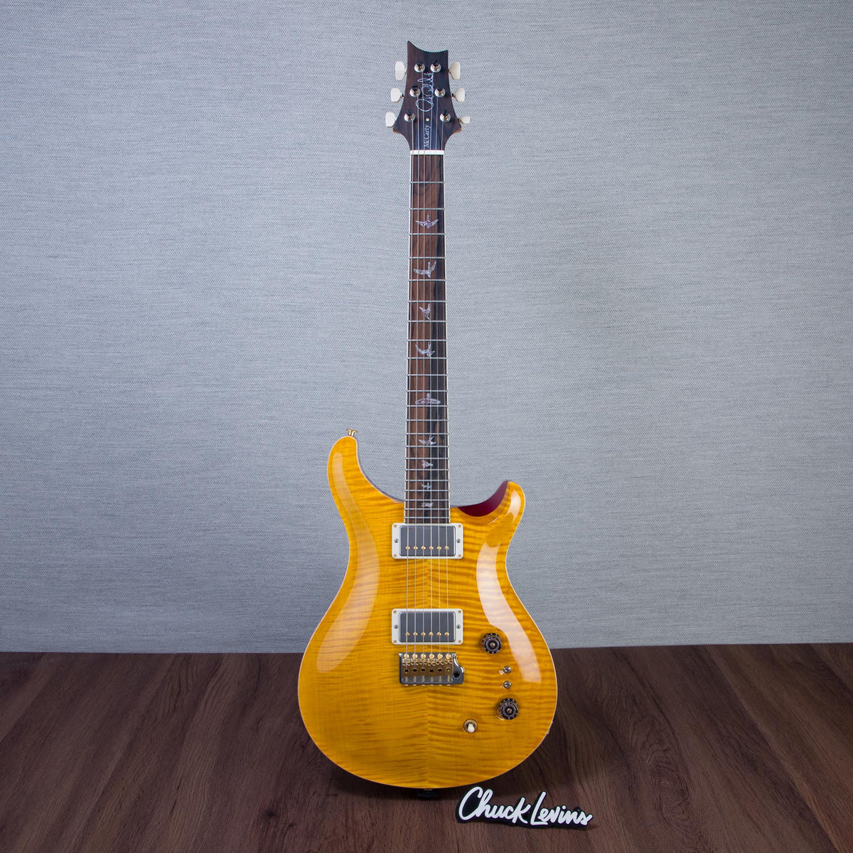 PRS Wood Library McCarty Tremolo With 408 Switching Electric Guitar - Vintage Yellow - #260429757