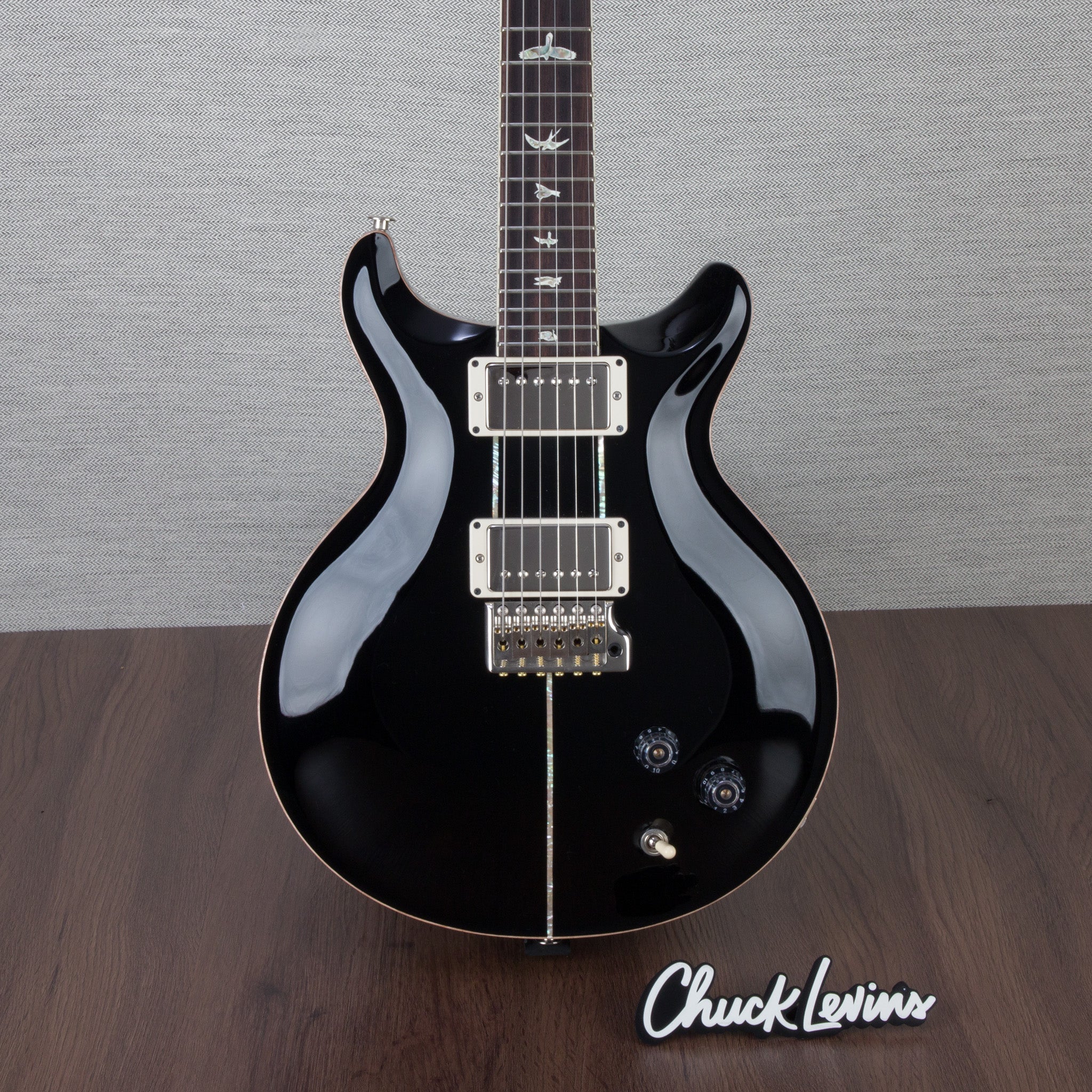PRS Santana Retro Electric Guitar - Black - #230360969 – Chuck