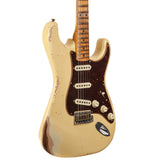 Fender Custom Shop 1956 Stratocaster Heavy Relic Guitar - Aged Vintage White - CHUCKSCLUSIVE - #R125401