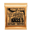 Ernie Ball Hybrid Slinky Nickel Wound 5-String 45-135 Gauge Electric Bass Guitar Strings