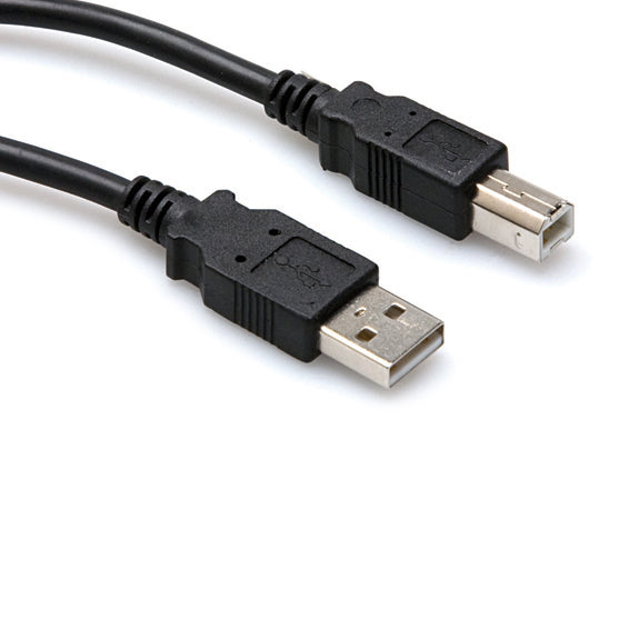 Hosa USB-205AB USB 2 Cable Type A to Type B, 5 Feet