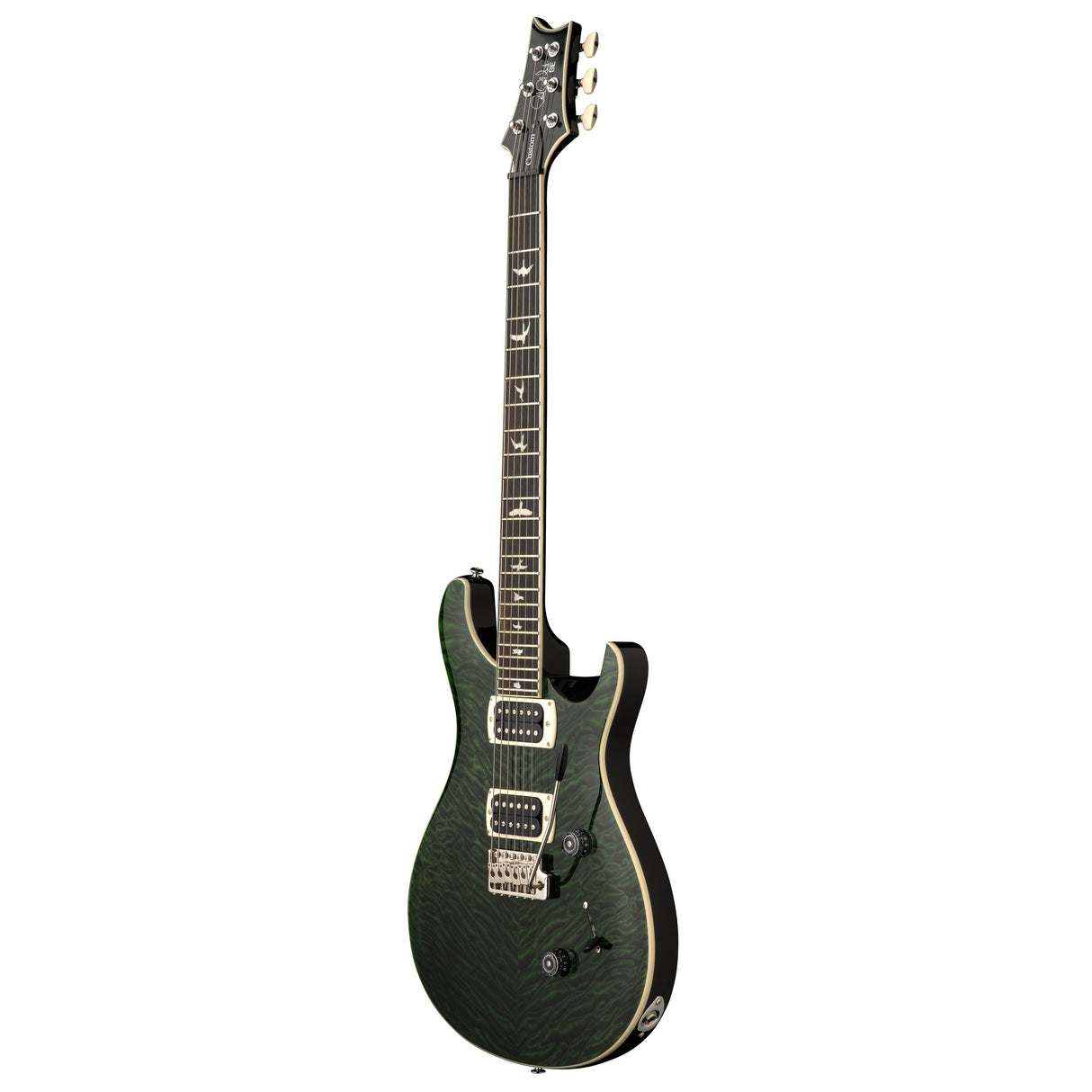 PRS SE Custom 24 Quilt Electric Guitar - Teal Black