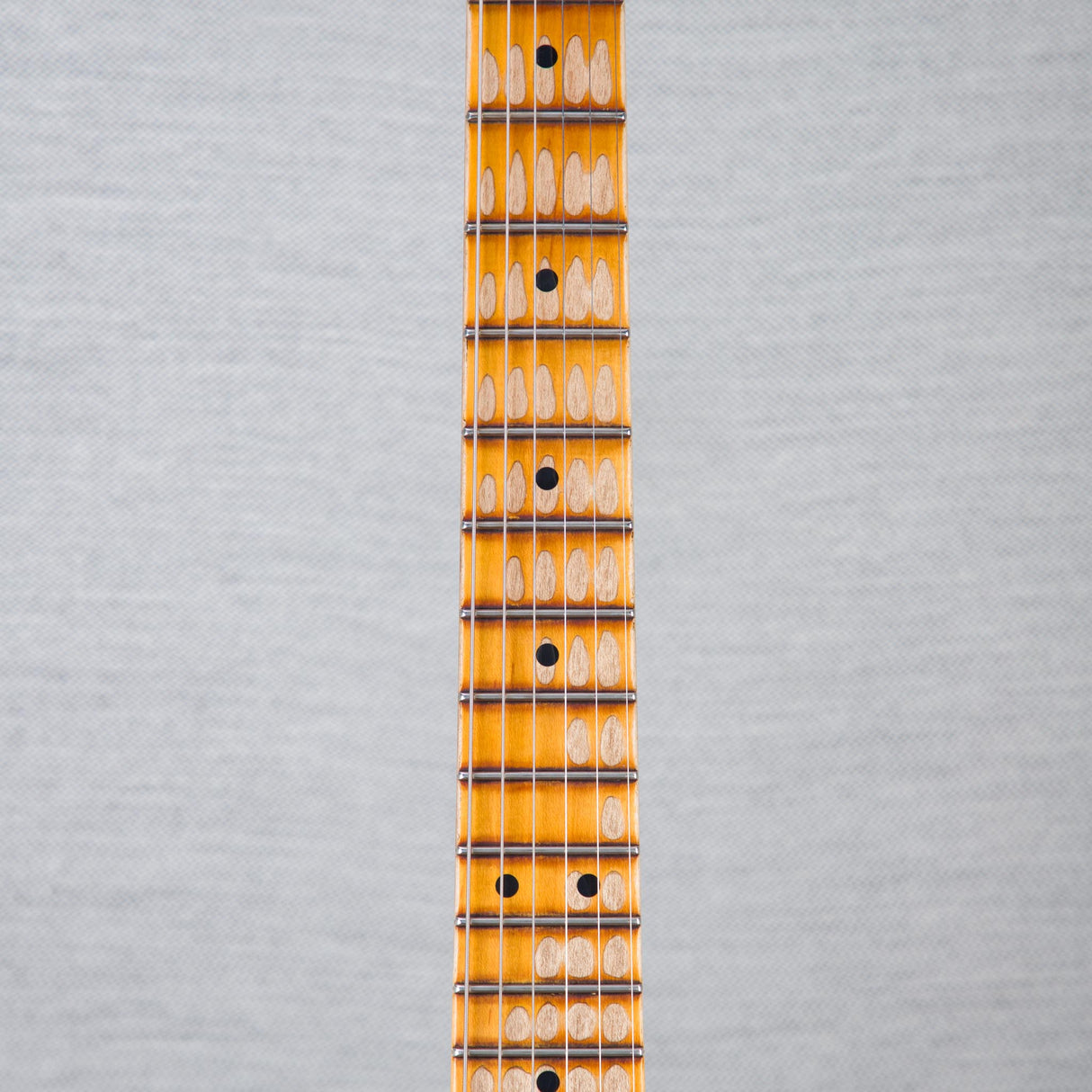 Fender Custom Shop 1952 Telecaster Electric Guitar Super Heavy Relic - Aged Bing Cherry Transparent - #R142796