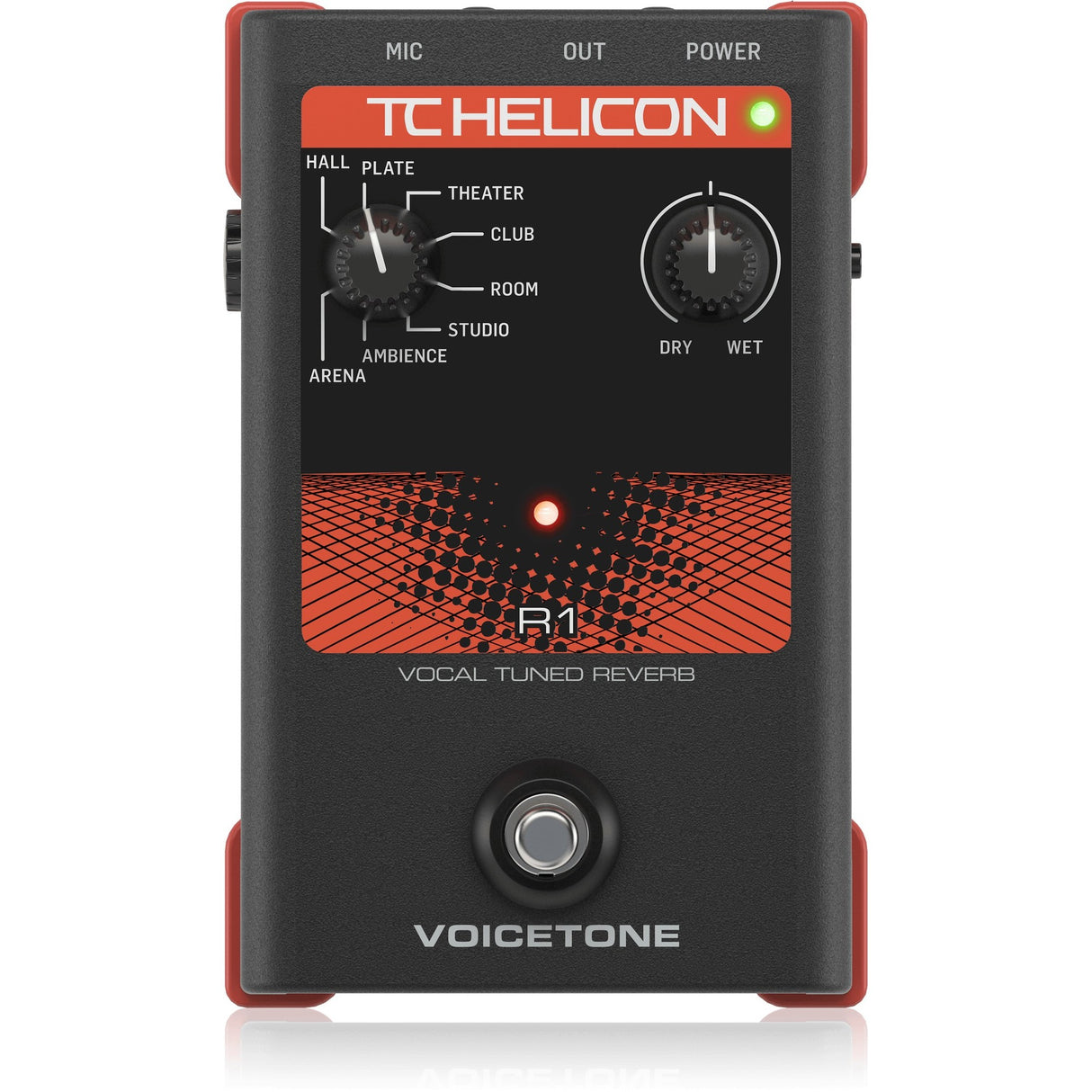 TC Electronic Voicetone R1 Reverb Vocal Effects Pedal