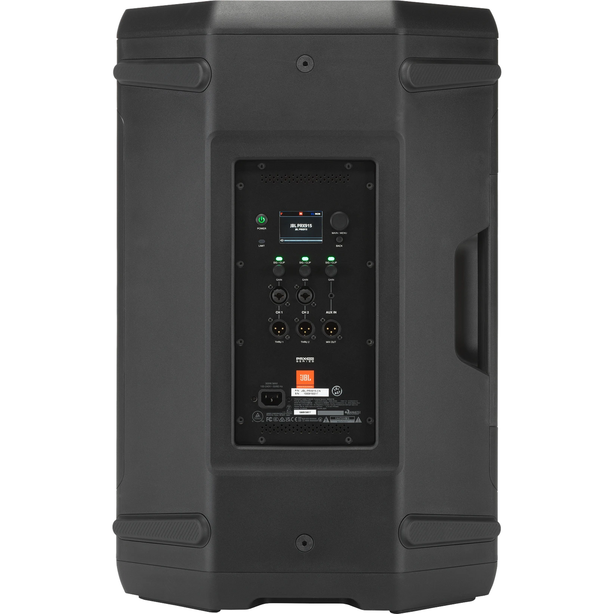 JBL PRX915 Professional Powered Two-Way 15-Inch PA Loudspeaker - Open Box, Mint
