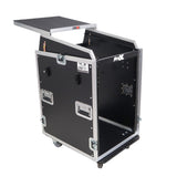 ProX T-16MRSS13ULT Universal 19 Rack-mount Mixer with 13U Top and 16U Front with 2 Side Work Tables