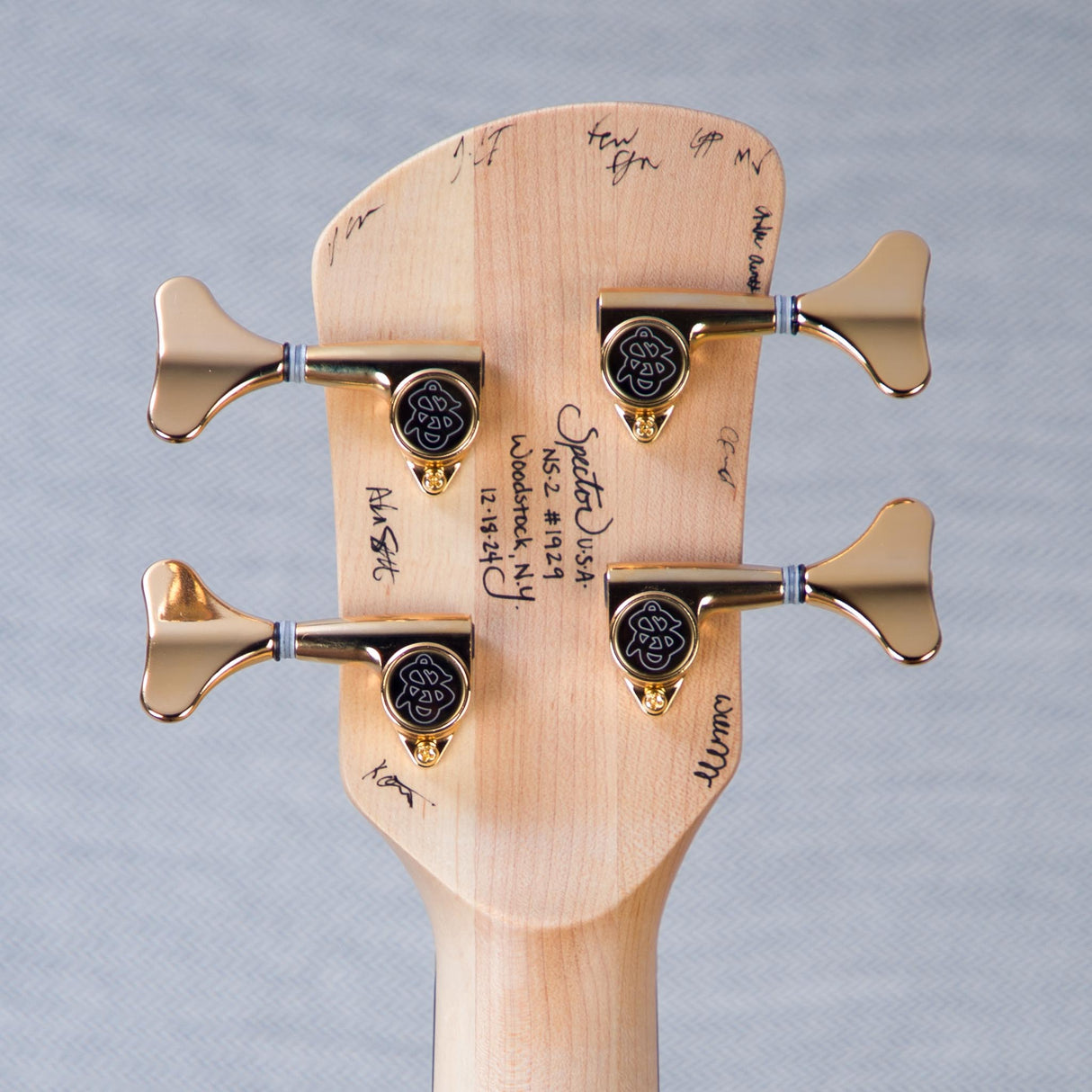 Spector USA NS-2 Electric Bass Guitar - Walnut Natural - #1929