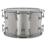 Trick 14" x 8" Aluminum Snare Drum - Raw Polished